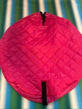 Cosmo Quilted Hot Pink Cosmetic Bag